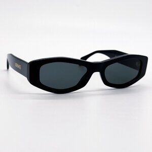 NEW VE4487 GB1/87 VERSACE SUNGLASSES BLACK EYEWEAR